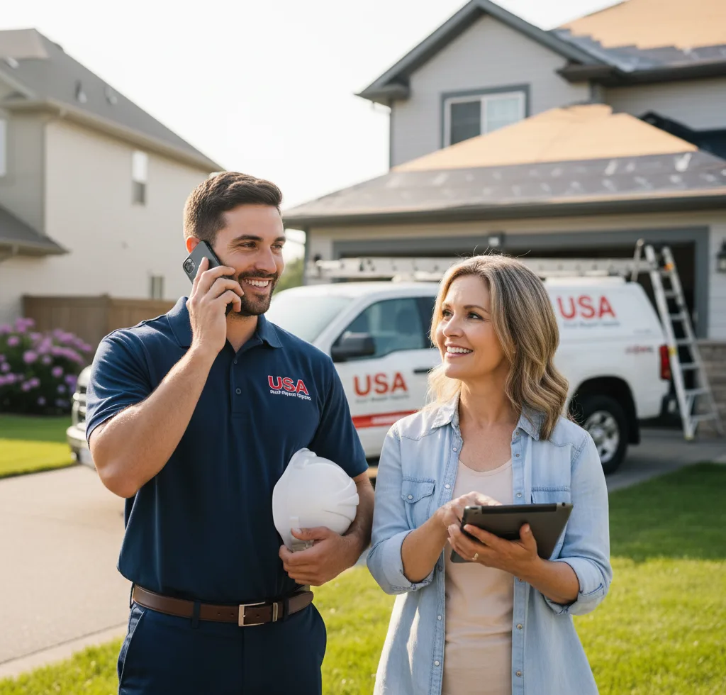 USA Roof Repair Experts customer support in Glenview